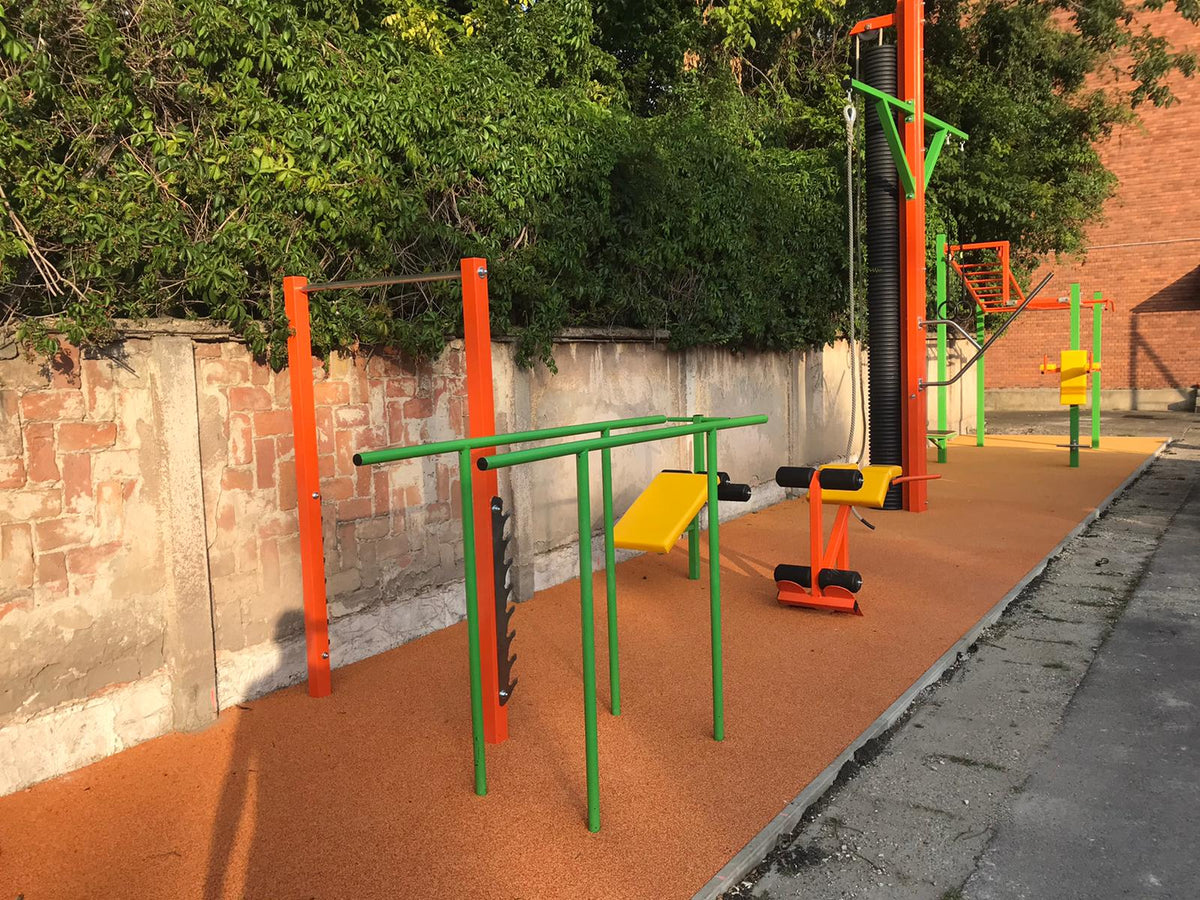 Győr, Baross iskola – ABS Fitness Park projektfotó, 3 felvétel