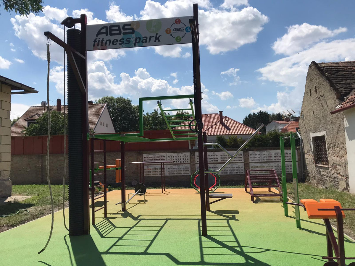 Mosonmagyaróvár · Bolyai ABS Fitness Park – megvalósult park, 2. fénykép