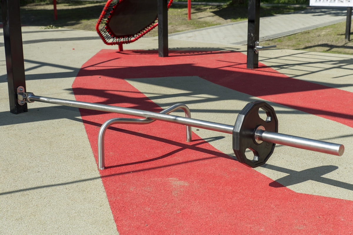 Tatabánya ABS Fitness Park – gömbcsuklós súlyzórúd
