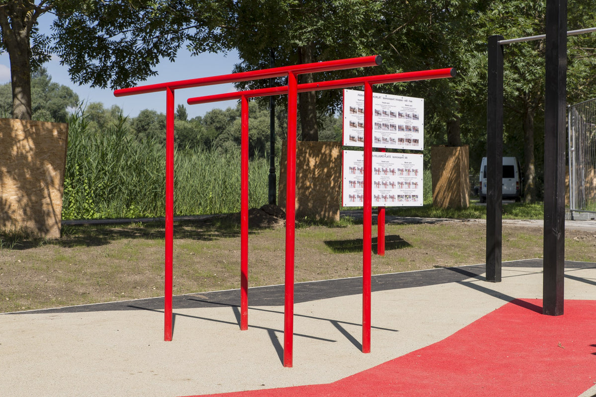Tatabánya ABS Fitness Park – párhuzamos korlát