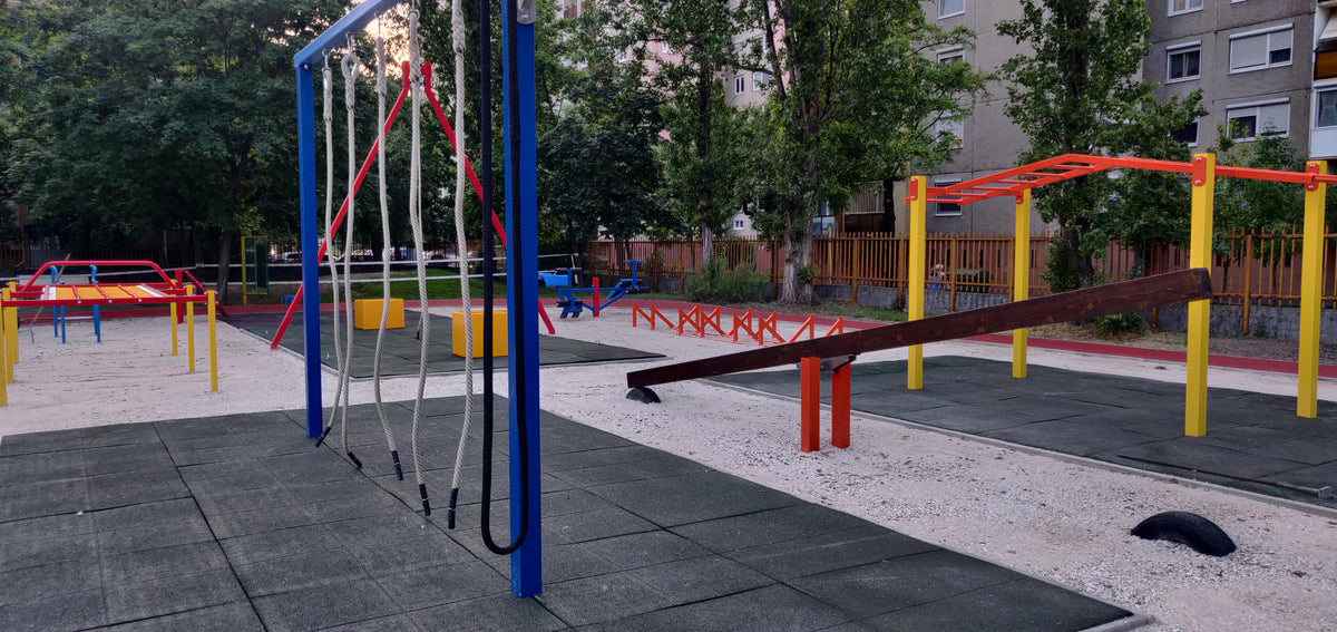 Győr · Fekete István iskola hibrid park – megvalósult park, 3. fénykép