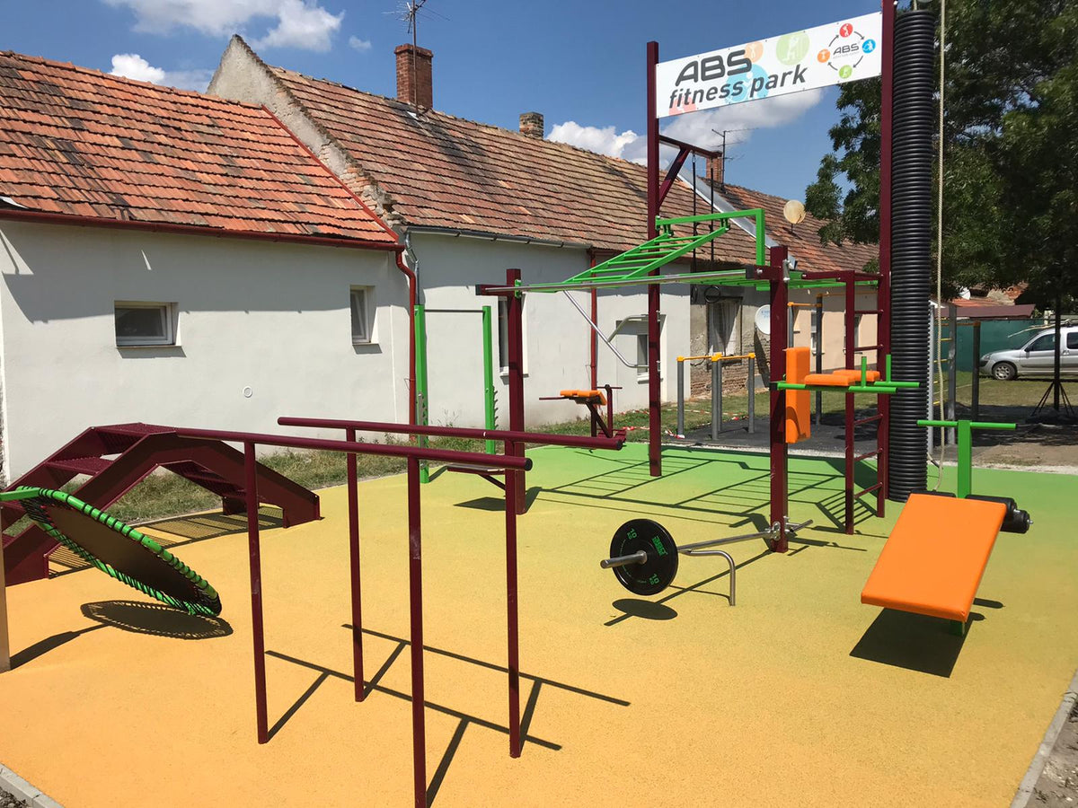 Mosonmagyaróvár · Bolyai ABS Fitness Park – megvalósult park, 1. fénykép