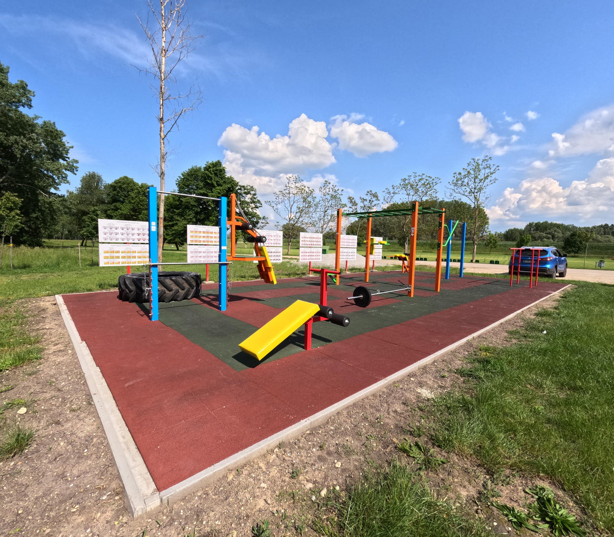 Börcs · ABS Fitness Park – a megvalósult park, 1. fotó